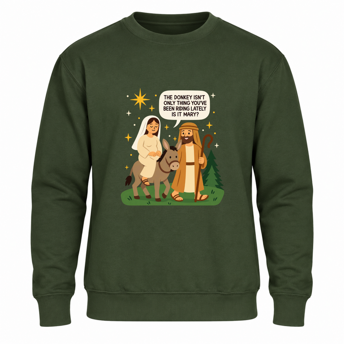 Naughty Mary - Funny Christmas Jumper