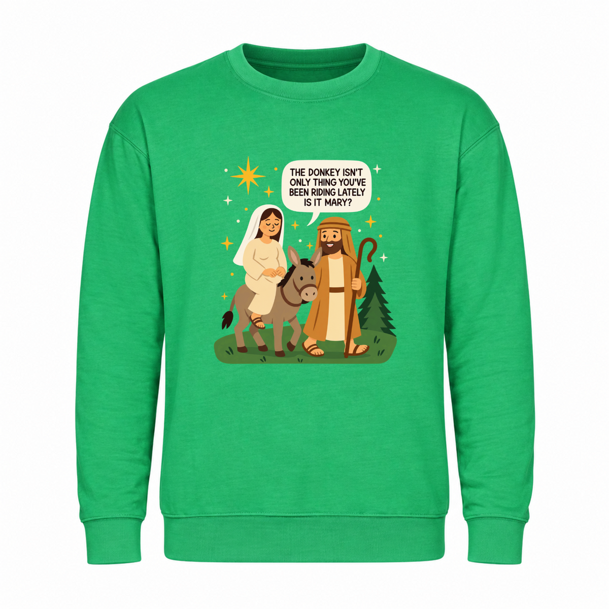 Naughty Mary - Funny Christmas Jumper
