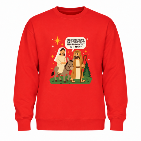 Naughty Mary - Funny Christmas Jumper