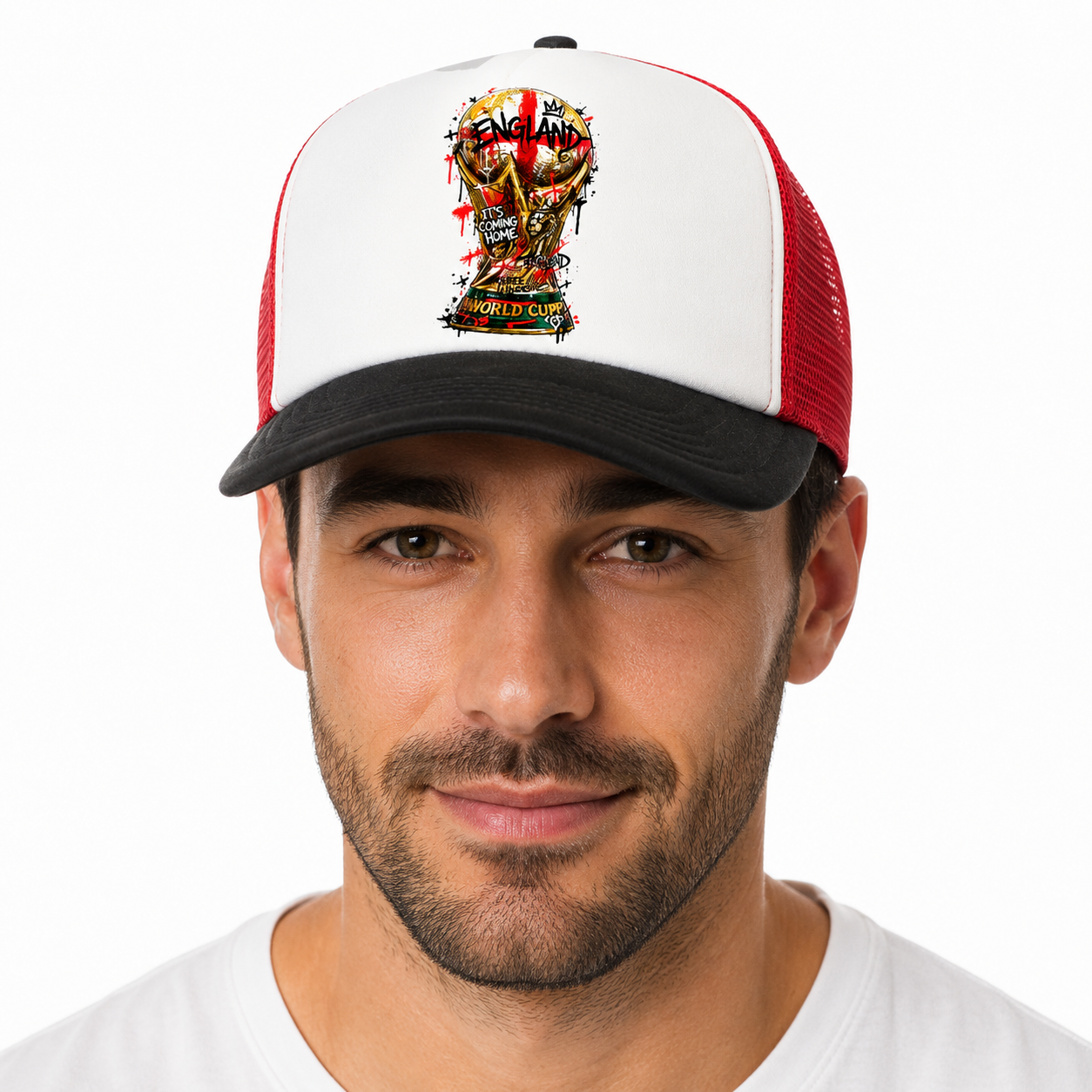 Three Lions Graffiti Trucker Hat