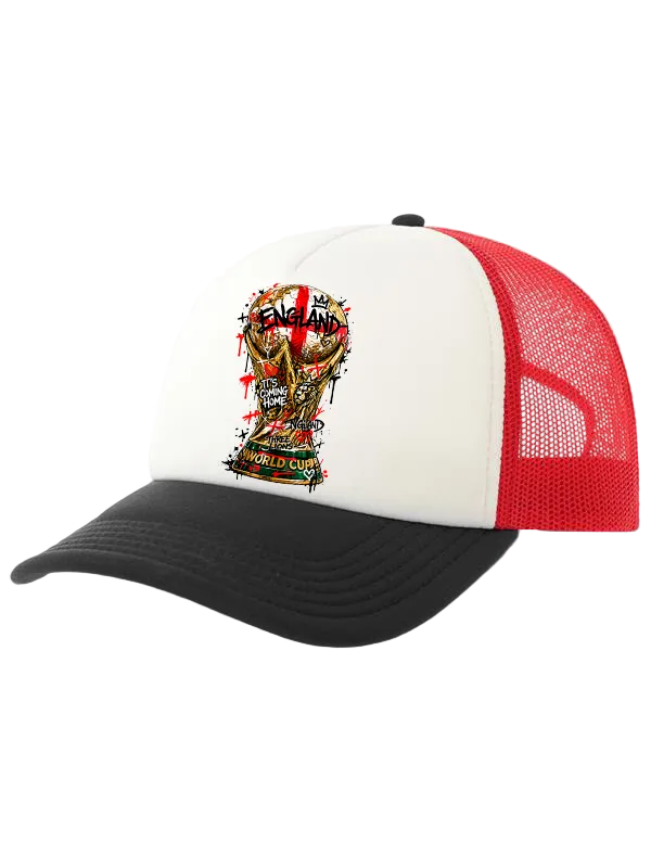 Three Lions Graffiti Trucker Hat