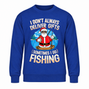 Sometimes I Go Fishing- Funny Christmas Jumper