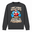Sometimes I Go Fishing- Funny Christmas Jumper
