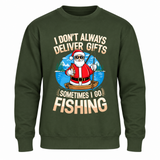Sometimes I Go Fishing- Funny Christmas Jumper