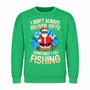 Sometimes I Go Fishing- Funny Christmas Jumper