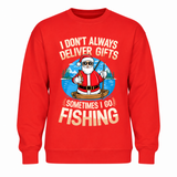 Sometimes I Go Fishing- Funny Christmas Jumper