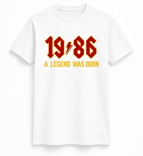 1986 A Legend Was Born Tee