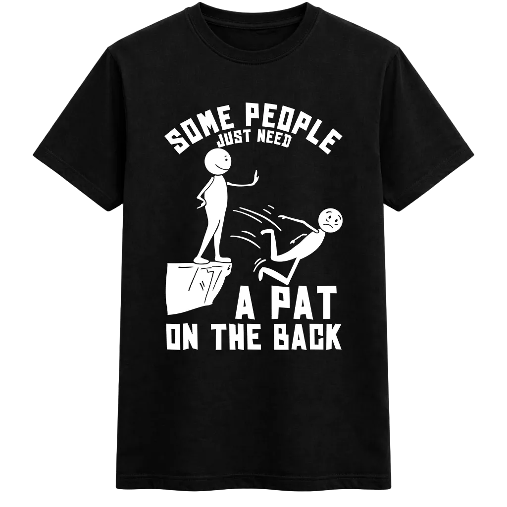 A Fat Pat Dark Humor Graphic Tee