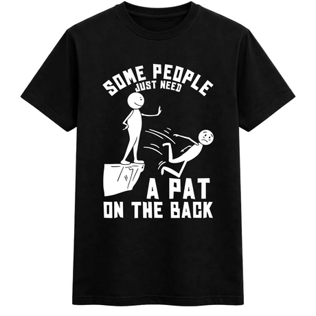 A Fat Pat Dark Humor Graphic Tee
