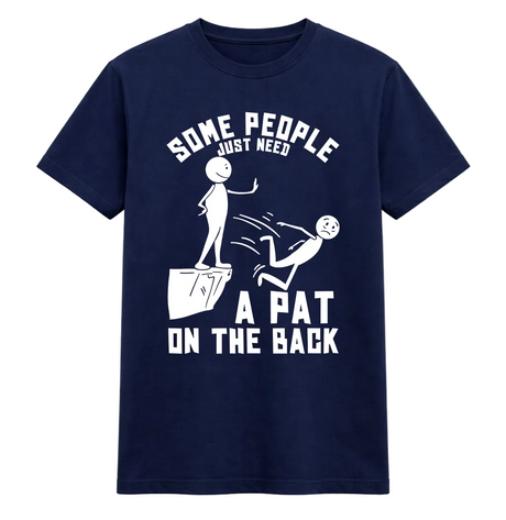 A Fat Pat Dark Humor Graphic Tee
