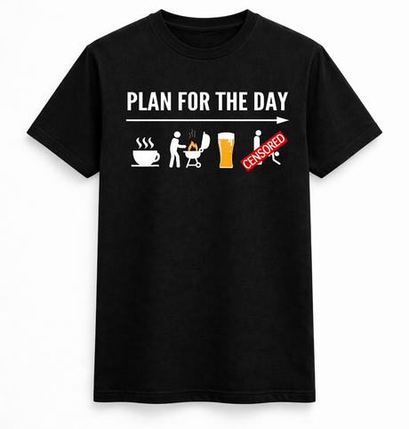 BBQ Weekend Schedule Tee