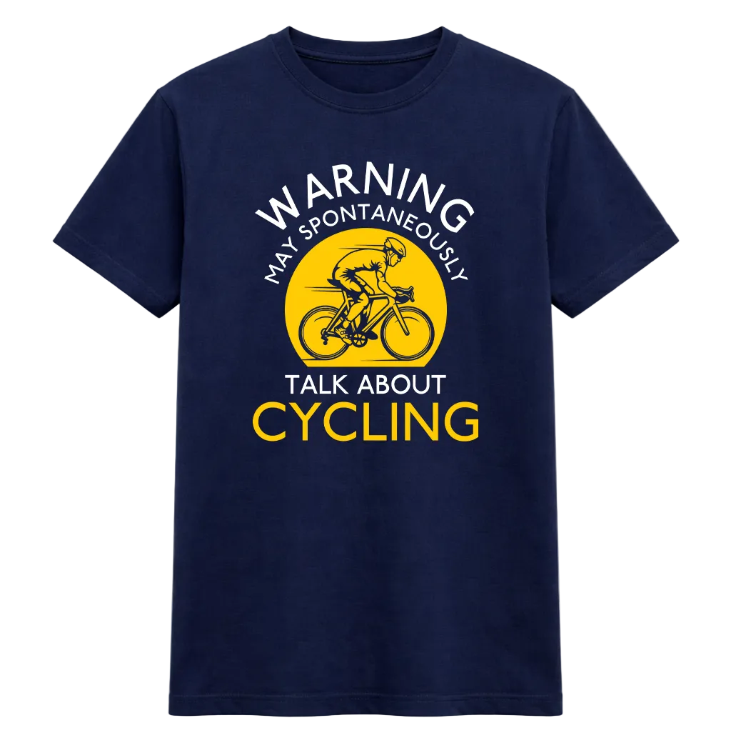 Cycling Warning Humour Tee