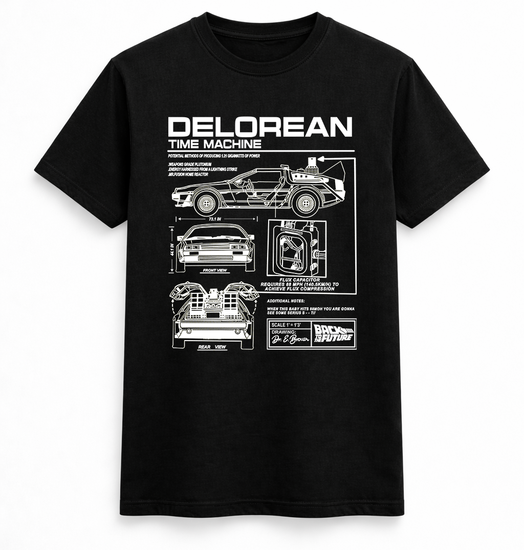DeLorean Time Shift Tee