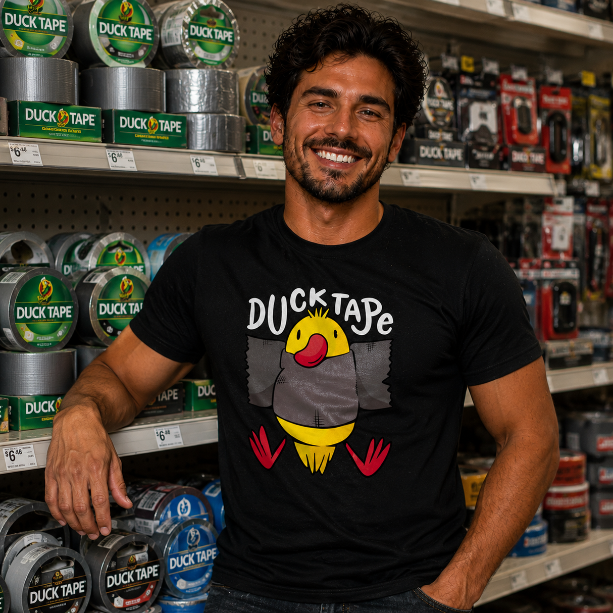 Duck Tape Funny Pun Tee