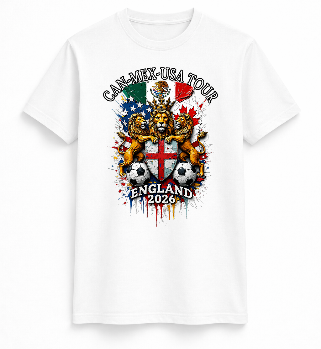 England World Tour Lions Tee
