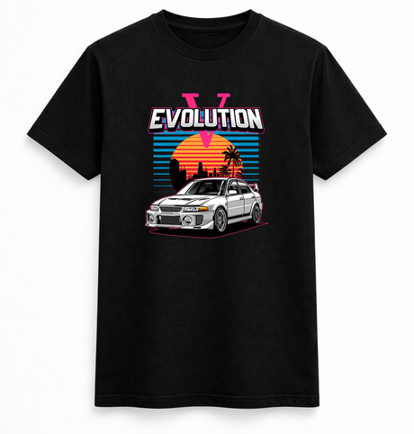 Evolution V Sunset Streets Tee