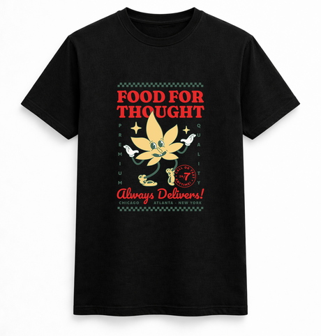 Food For Thought Premium Quality Tee