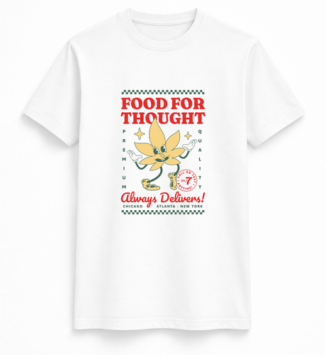 Food For Thought Premium Quality Tee