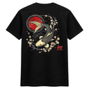 Golden Koi Sakura Wave Graphic Tee