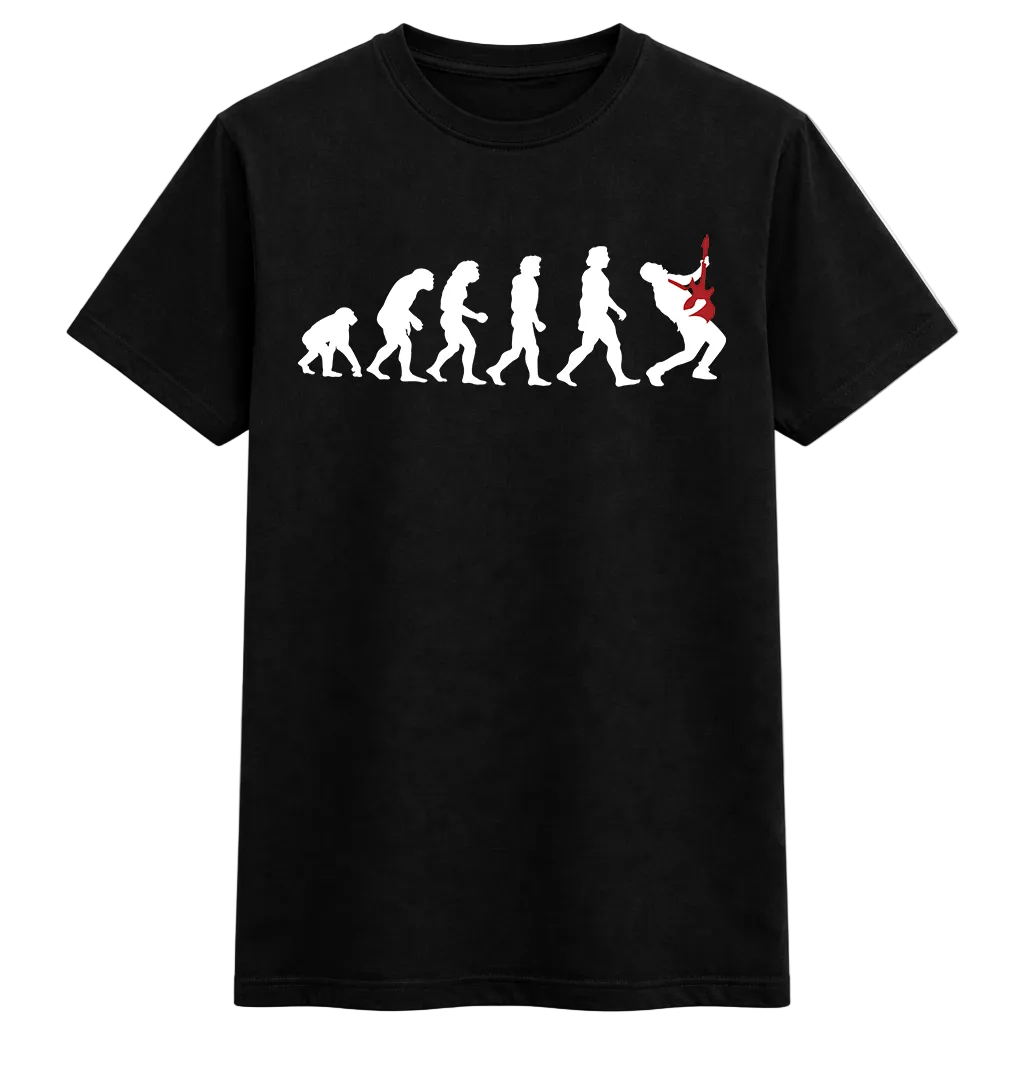 Guitar Evolution Rock Tee