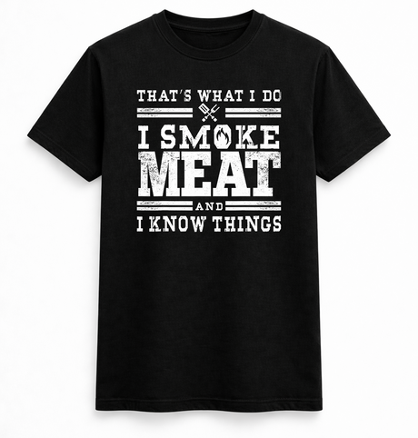 I Smoke Meat BBQ Tee