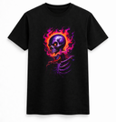 Inferno Skull Flame Tee