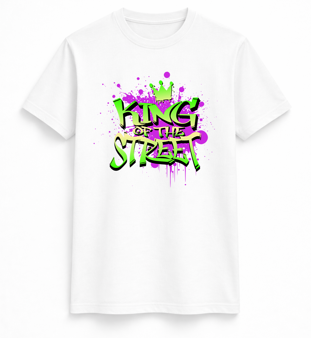 King of the Street Graffiti Tee
