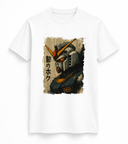 Mecha Warrior Vintage Graphic Tee