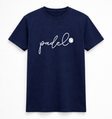 Minimalist Padel Script T-Shirt