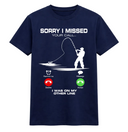 Missed Call Fishing Humour Tee