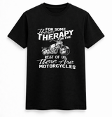 Motorcycle Therapy Humour Tee