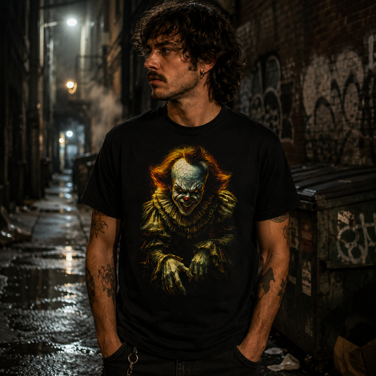 Nightmare Clown Horror Tee