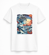 Ocean Muse Wave Goddess Graphic Tee