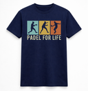 Padel For Life Retro Sports T-Shirt