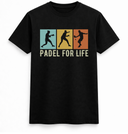 Padel For Life Retro Sports T-Shirt