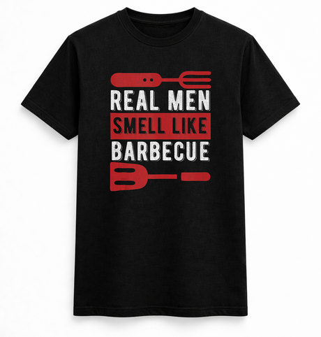 Real Men Smoke & Grill Tee
