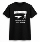 Running Motivation Dinosaur Funny Tee
