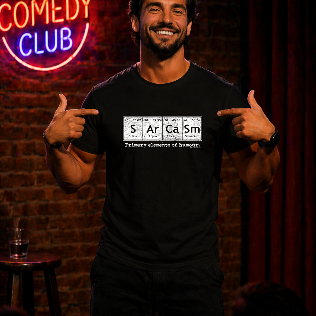 Sarcasm Elements Science Tee
