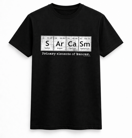 Sarcasm Elements Science Tee