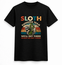 Sloth Running Team Funny Tee