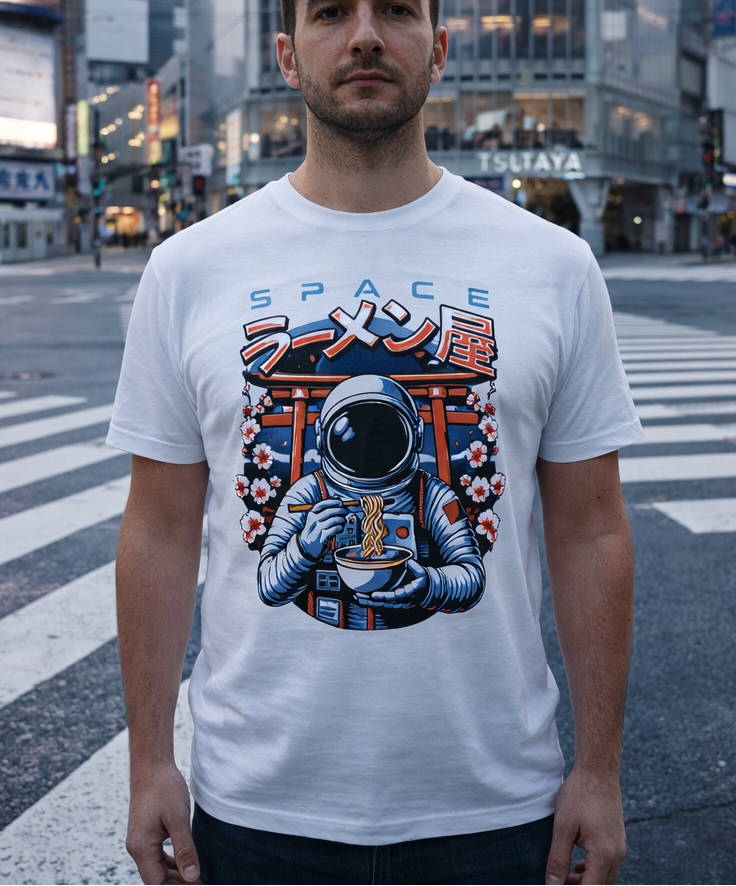 Space Ramen Explorer Graphic Tee