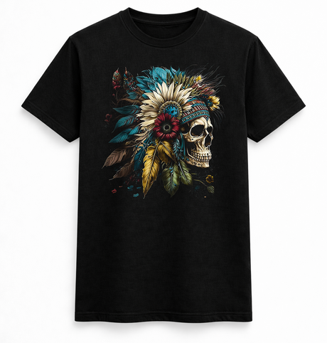 Spirit Headdress Skull Tee