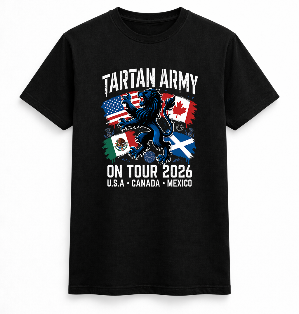 Tartan Army Tour 2026 Tee