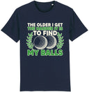 The Older I Get Funny Golf Balls Graphic Tee