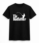 The Rodfather Funny Fishing T-Shirt