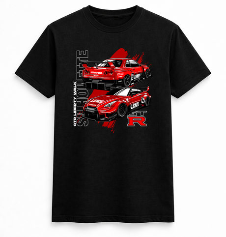 Tokyo Skyline Street Racer Tee