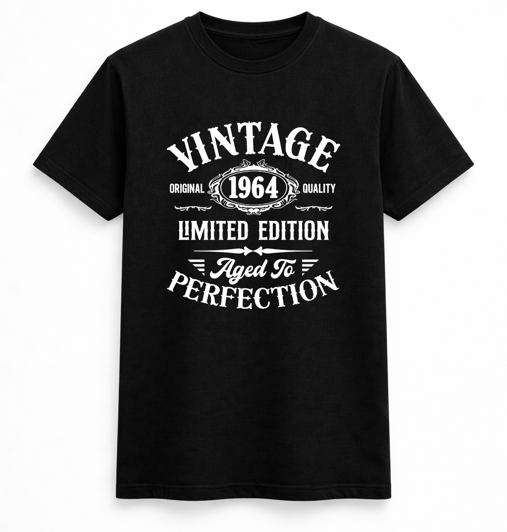 Vintage 1964 Aged To Perfection Cool Tee