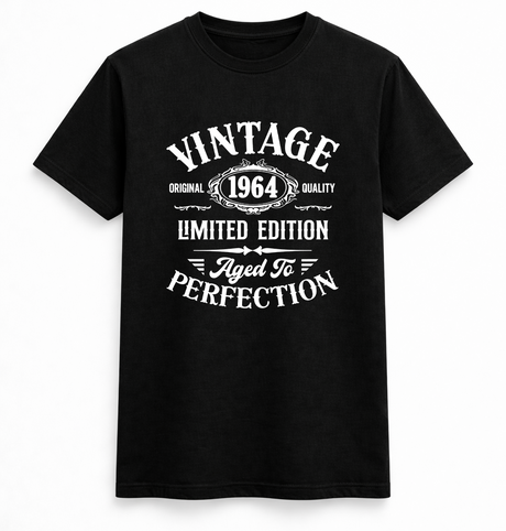 Vintage 1964 Aged To Perfection Cool Tee