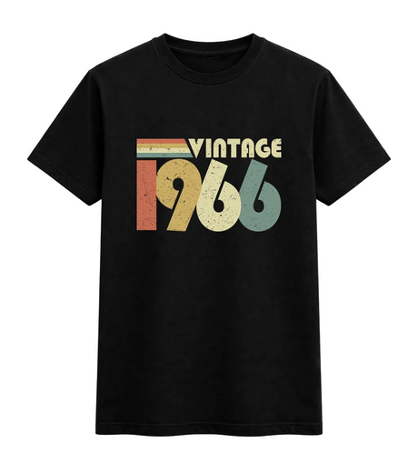 Vintage 1966 Retro Birthday Tee