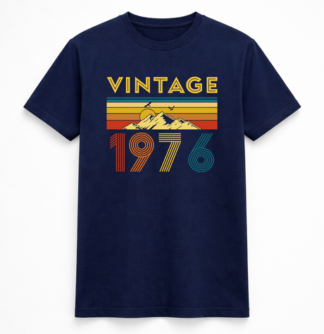 Vintage Patterned 1976 Tee